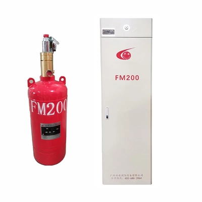 Fast Acting 200L FM200 Cabinet System TUV 10 Seconds Fire Extinguishing Time SGS ISO CE Certified