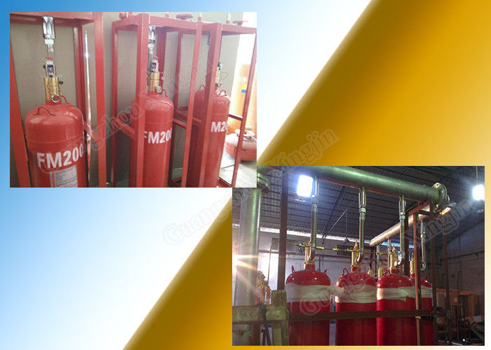 Secure Your Archive With Red FM200 Automatic Fire Suppression Extinguishing System 4.2Mpa 40L