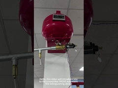 висящее газовое устройство пожаротушения