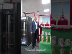 Станция пожаротушения на стойке