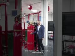 Система пожаротушения с поршневым двигателем FM200 высокой безопасности