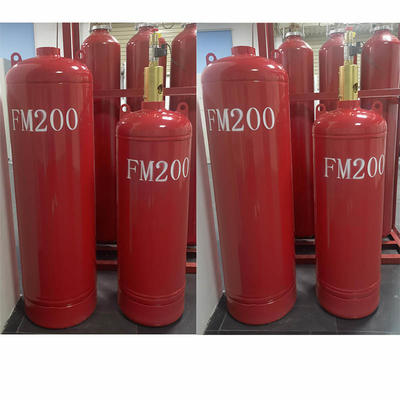 High Safety FM200 Pipe Network System Fire Suppression System 70L